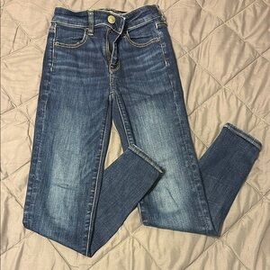 American Eagle Outfitters Blue Skinny Jeans
